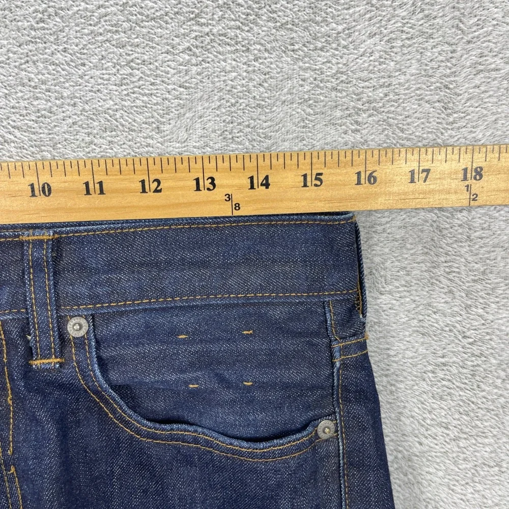 J. Crew Jeans Men 30x32 Blue 484 Slim Fit Japanese Kaihara Selvedge Denim